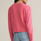 Z Supply Medina Cardigan- Disco Pink