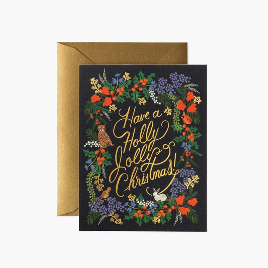 Rifle Paper Co. "Holly Jolly Christmas" Card