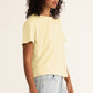 Z Supply Go To Tee-Mellow Yellow