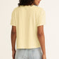 Z Supply Go To Tee-Mellow Yellow