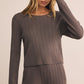 Z Supply Du Monde Sweater - Burnt Ash Heather