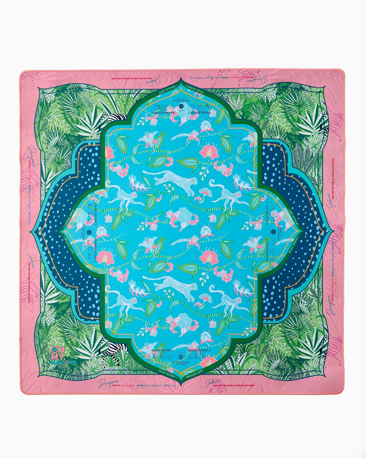 Oh My Mahjong Mahjong Mat-Serengeti x Sheridan French