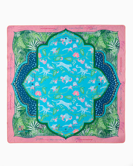 Oh My Mahjong Mahjong Mat-Serengeti x Sheridan French