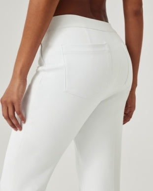 Spanx On the Go Ankle Slim Straight Pant with Ultimate Opacity  Technology-Bright White