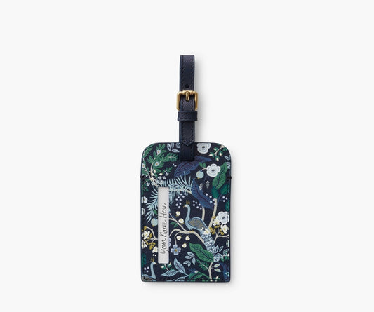 Rifle Paper Co. "Peacock" Luggage Tag
