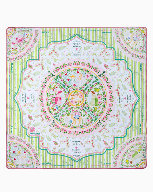 Oh My Mahjong Mahjong Mat-Silent Night x Catherine Cartie