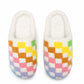 Living Royal "Rainbow Checker" Slippers