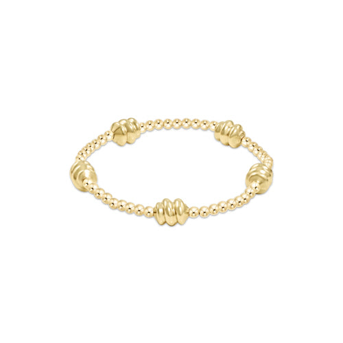 Enewton "Admire" Gold 3mm Bead Bracelet-Gold