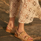 Dolce Vita “Starla” Sandals-Tan Multi Woven