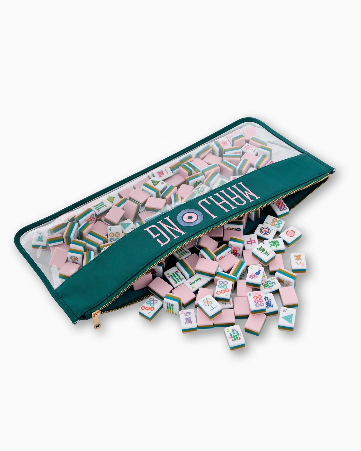 Oh My Mahjong Mahjong Bag-Teal