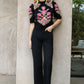 THML “Clyde” S/S Sweater- Black