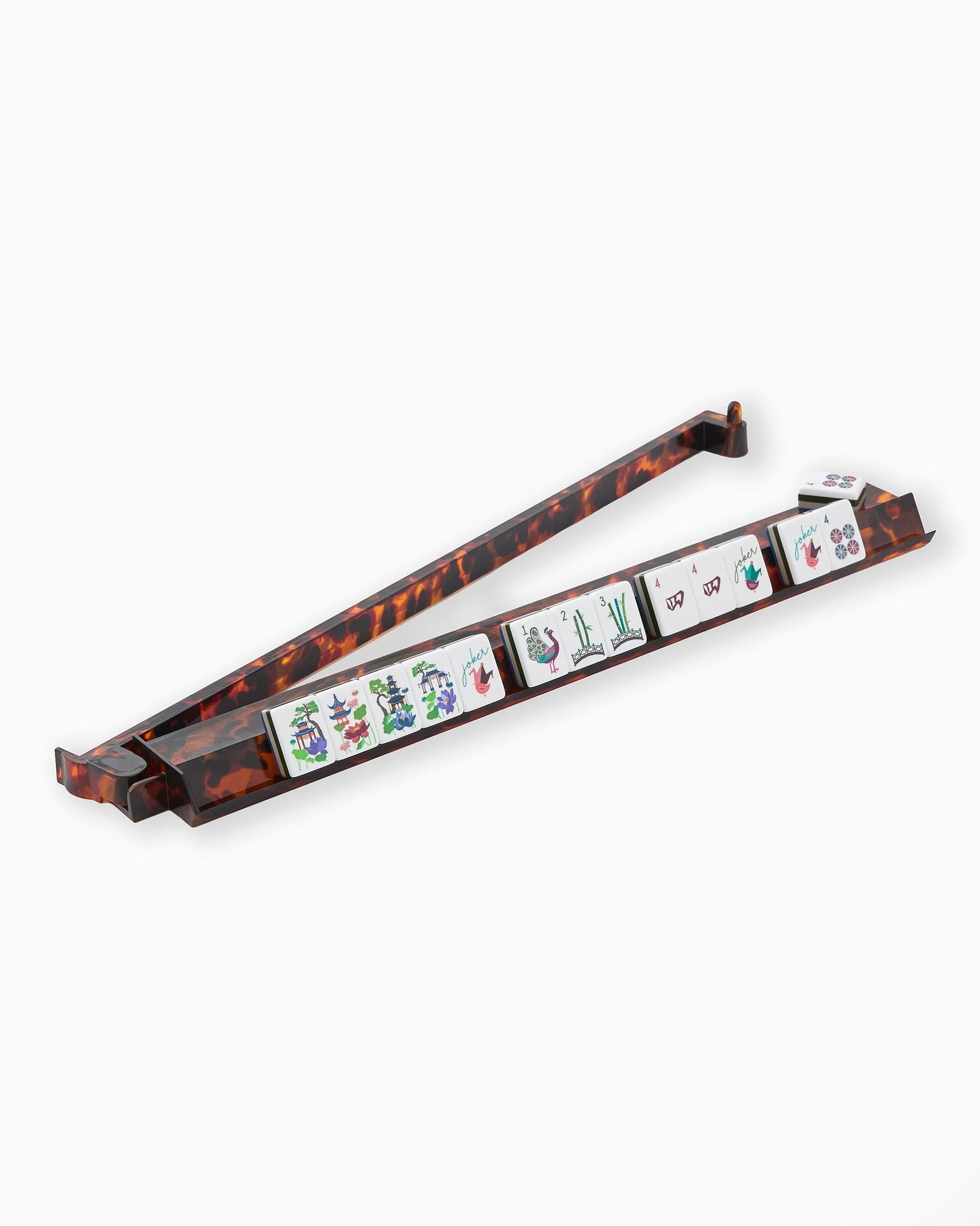 Oh My Mahjong Rack & Pushers Set-Tortoise