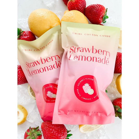 Twirl Cotton Candy - Strawberry Lemonade