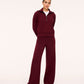 Spanx AirEssentials Half Zip - Vino