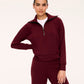 Spanx AirEssentials Half Zip - Vino
