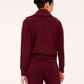 Spanx AirEssentials Half Zip - Vino