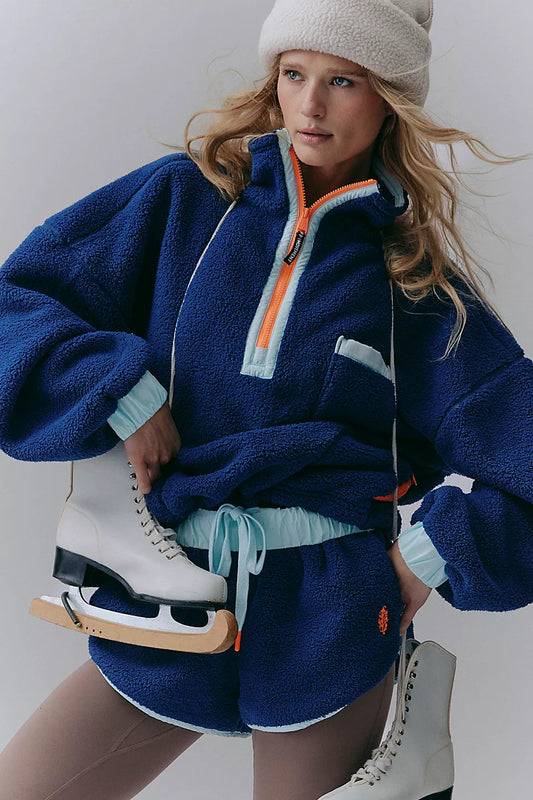 Free People Movement "Snow Day" Set - True Navy Combo