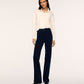 Spanx Rugby Collared Pullover-Ivory