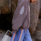 Free People Movement "Final Call Buti Sleeve Hoodie" - Sandstorm Combo