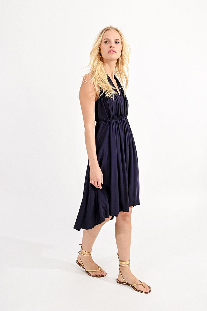 Molly Bracken "Esther" Dress-Dark Navy