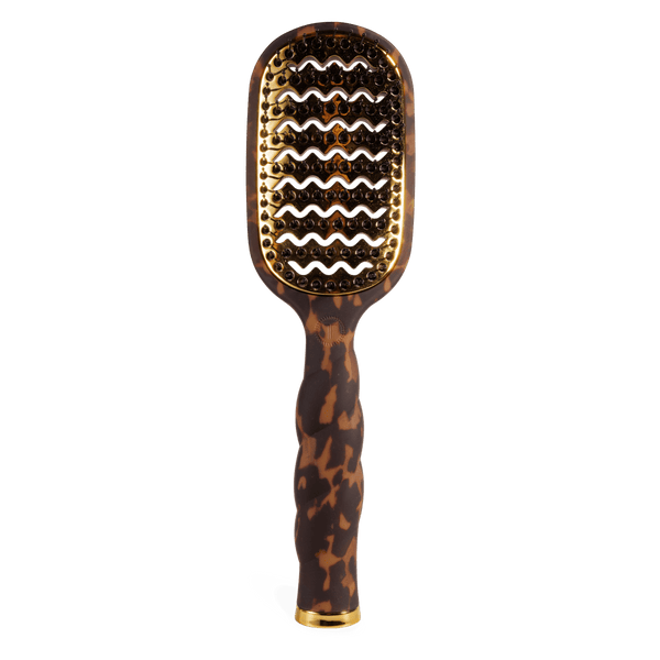 Teleties Full Sized Vented Hair Brush - Tortoise