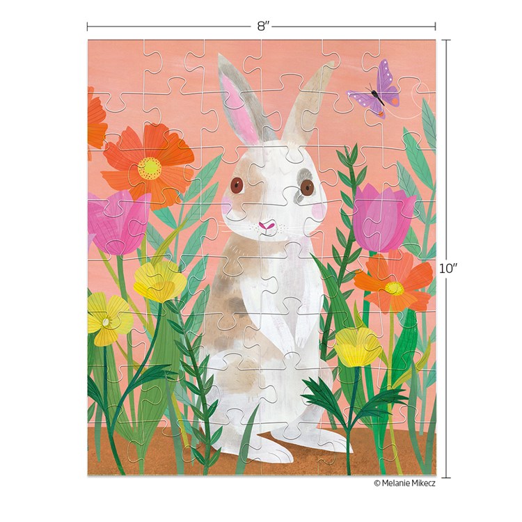 Werkshoppe “Bunny Patch” 48 Piece Puzzle Snax