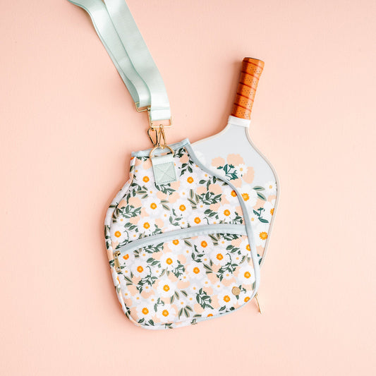 The Darling Effect Pickleball Paddle Case-Flower Talk