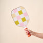 The Darling Effect Pickleball Paddle- Green Checkers