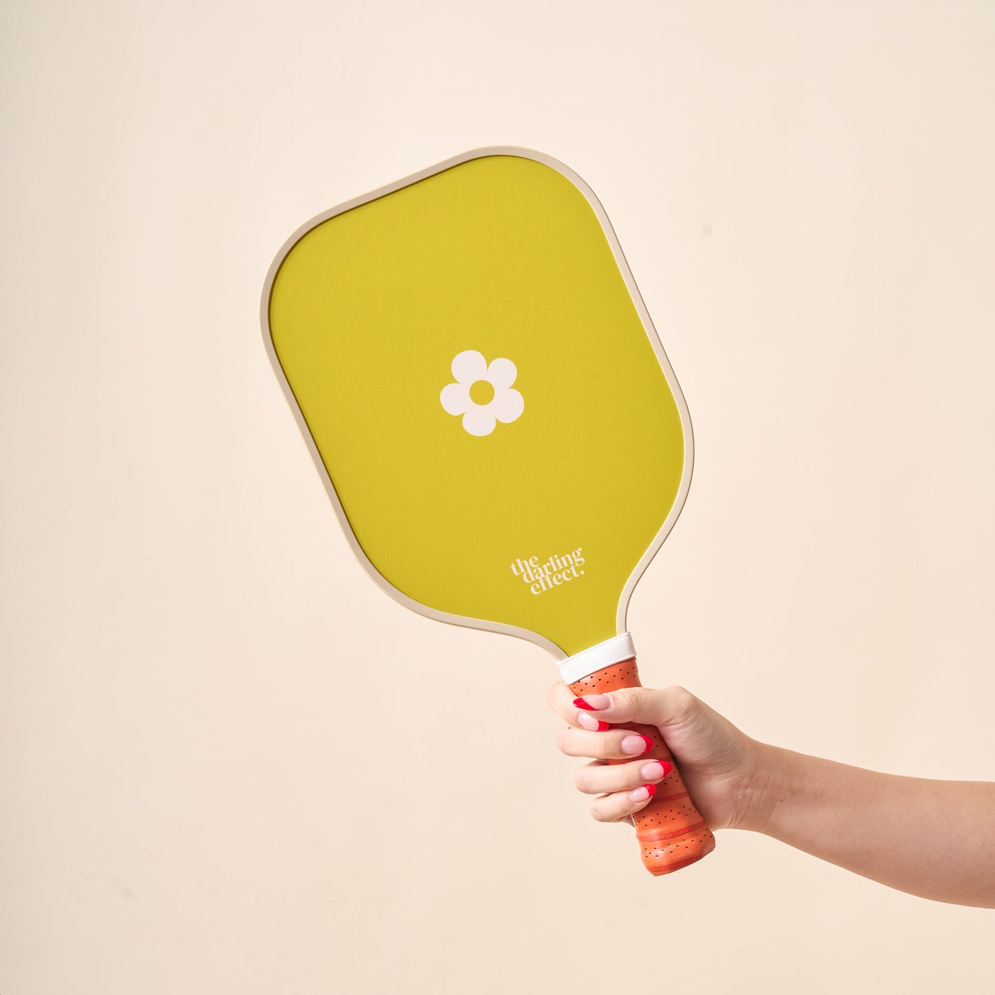The Darling Effect Pickleball Paddle- Green Checkers