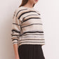 Z Supply Middlefield Stripe Sweater-Light Oatmeal Heather