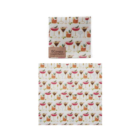 "Cocktail" Cocktail Napkins (Pack of 50)