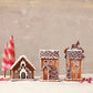 Resin Gingerbread House with LED Lights