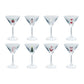 Martini Glass with hand blown figure