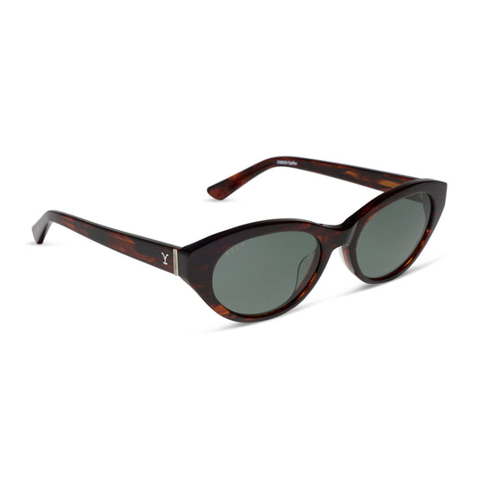 DIFF Eyewear The Ranch "Beth IV" G15 Polarized Sunglasses-Western Sequoia