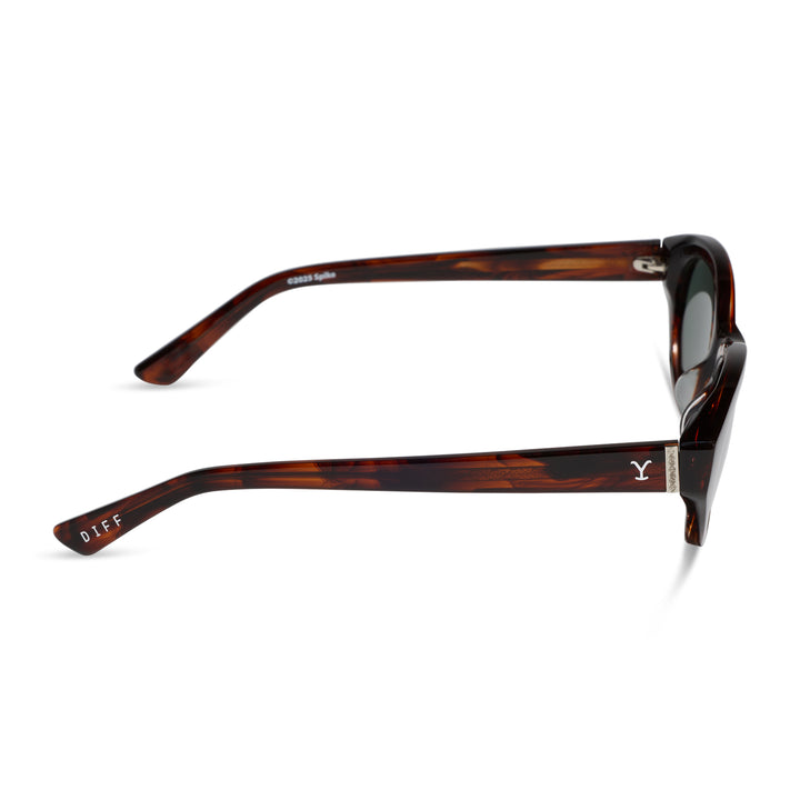 DIFF Eyewear The Ranch "Beth IV" G15 Polarized Sunglasses-Western Sequoia