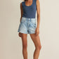 Z Supply Leisurely Tank-Navy Blue
