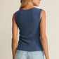 Z Supply Leisurely Tank-Navy Blue