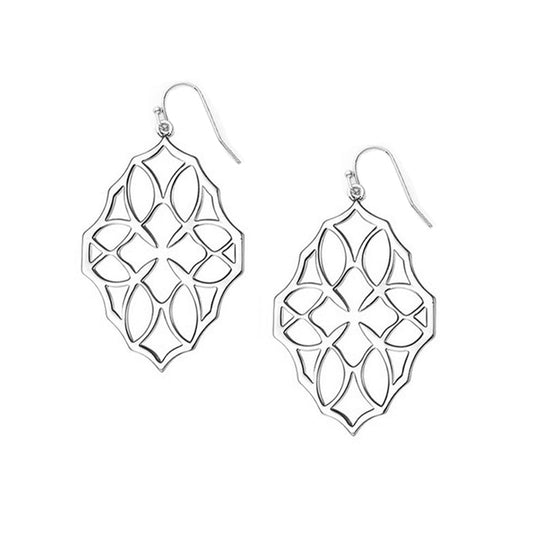 Natalie Wood Designs "Believer" Small Earrings-Silver