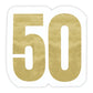 Jumbo "50" Milestone Napkins