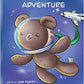 "Teddy's Space Adventure" Hardcover Book