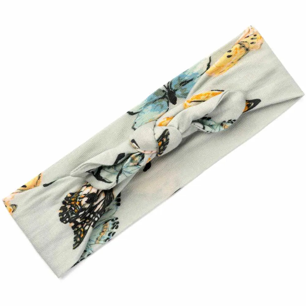 Milkbarn Kids "Butterfly" Bamboo Knotted Headband
