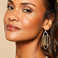 Spartina 449 Art Deco Earrings-Gold