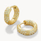 Spartina 449 Sand Bar Midi Hoops-White Opal