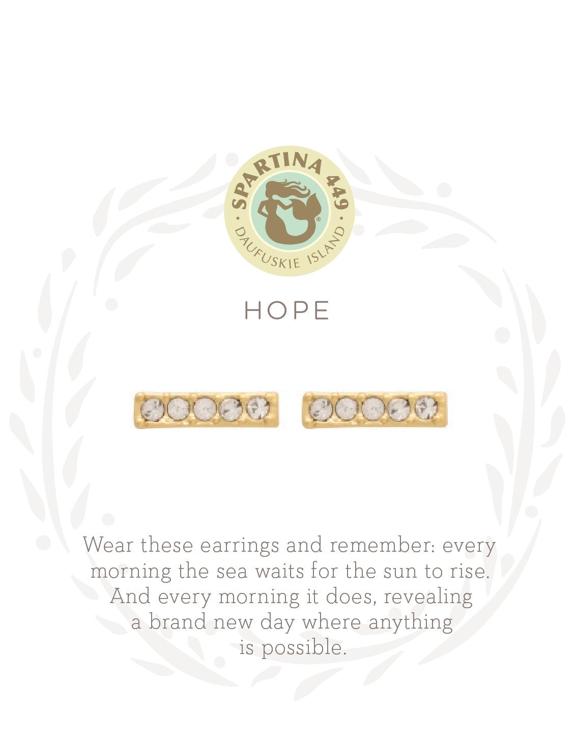 Spartina 449 Sea La Vie Stud Earrings-Hope/Horizon