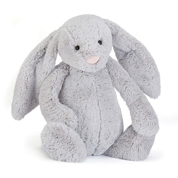 Jellycat Bashful Grey Bunny-Medium