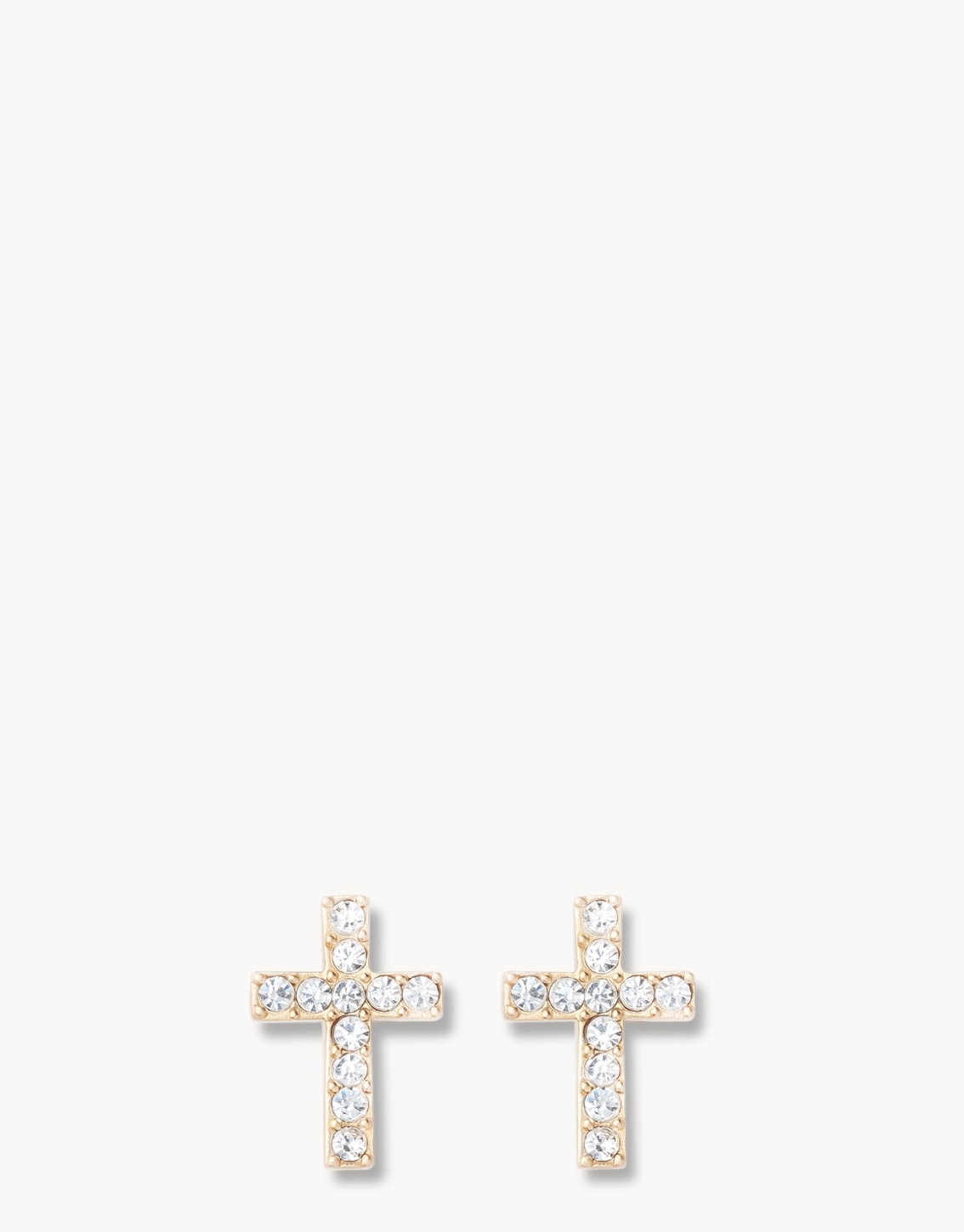 Spartina 449 Sea La Vie Stud Earrings-Have Faith/Cross