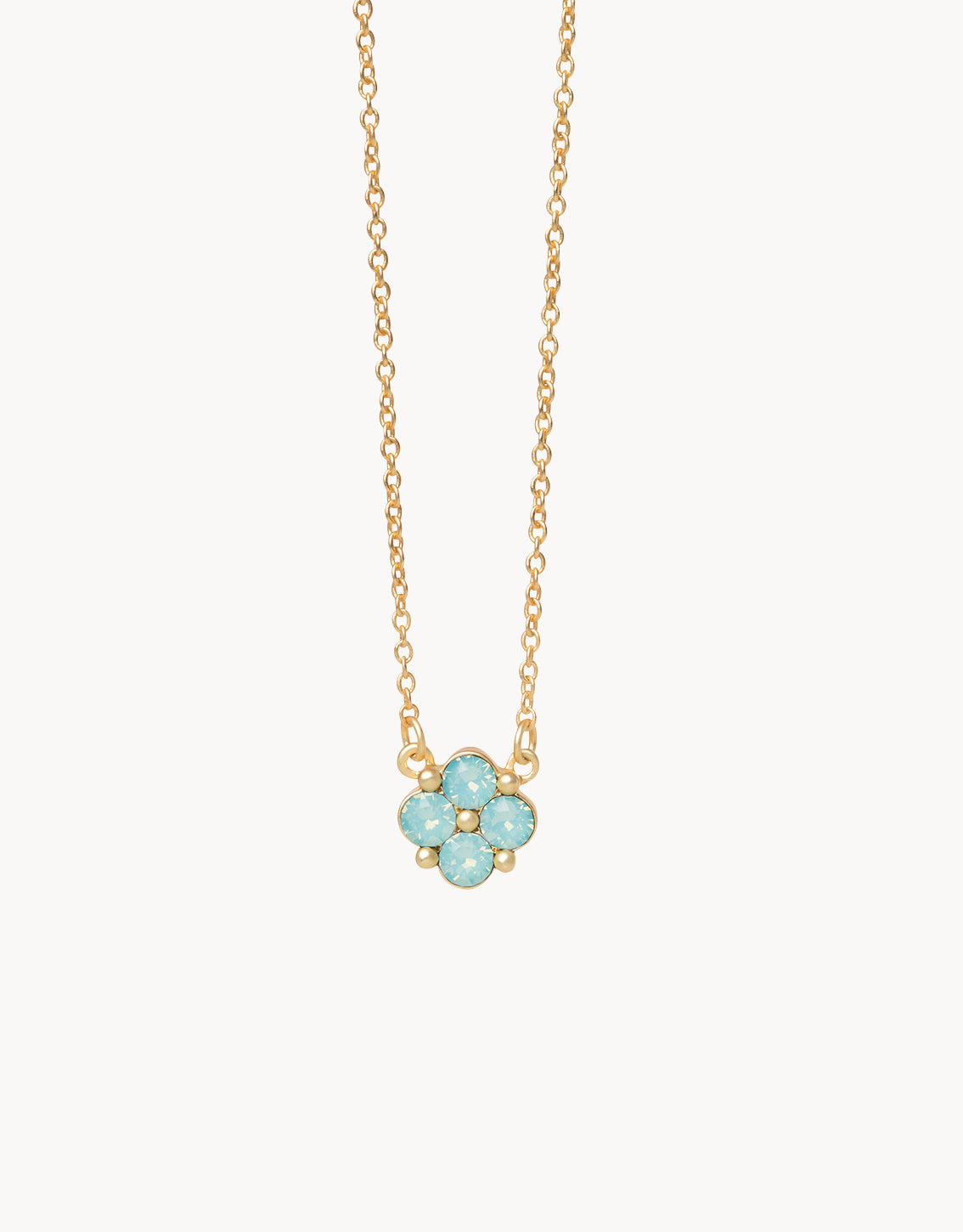 Spartina 449 Sea La Vie 18" Necklace - Blessed/Sea Foam Clover