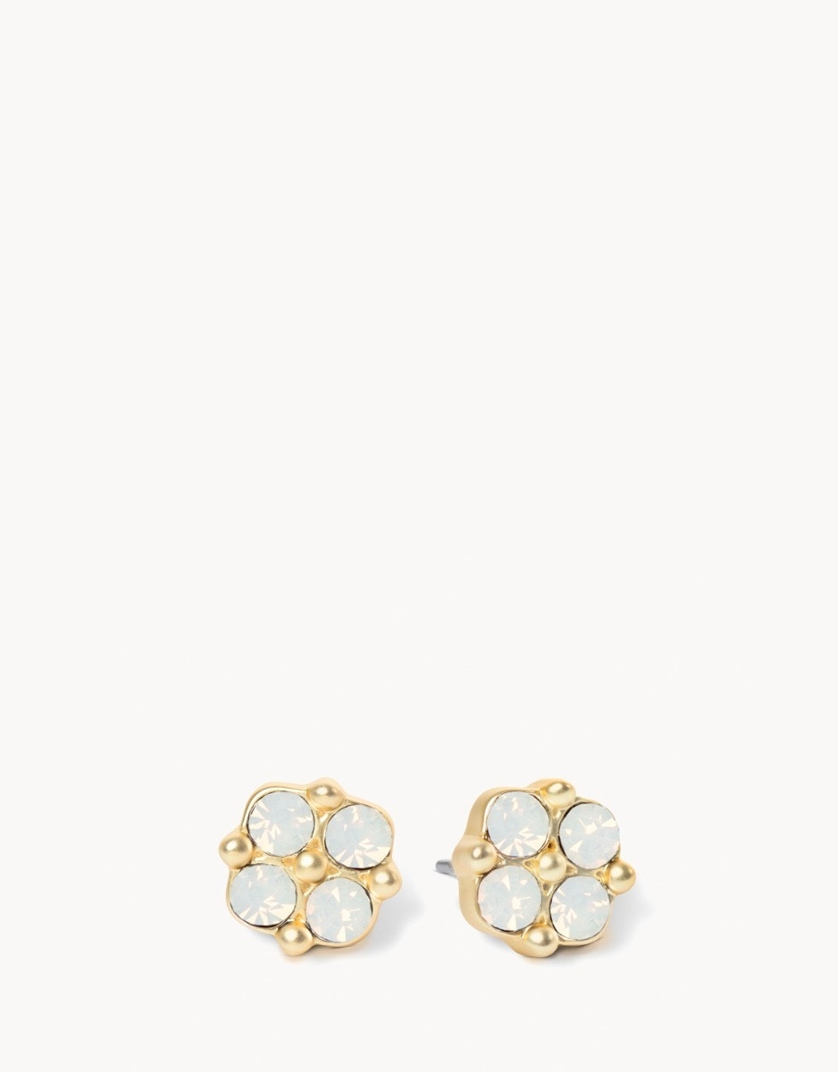 Spartina 449 Sea La Vie Stud Earrings- Blessed/Crystal Clover