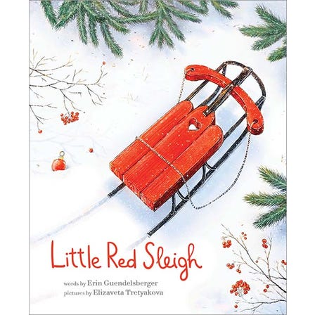 "Little Red Sleigh" Book