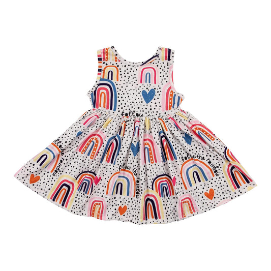 Mila & Rose "Follow the Rainbow" Tank Twirl Dress